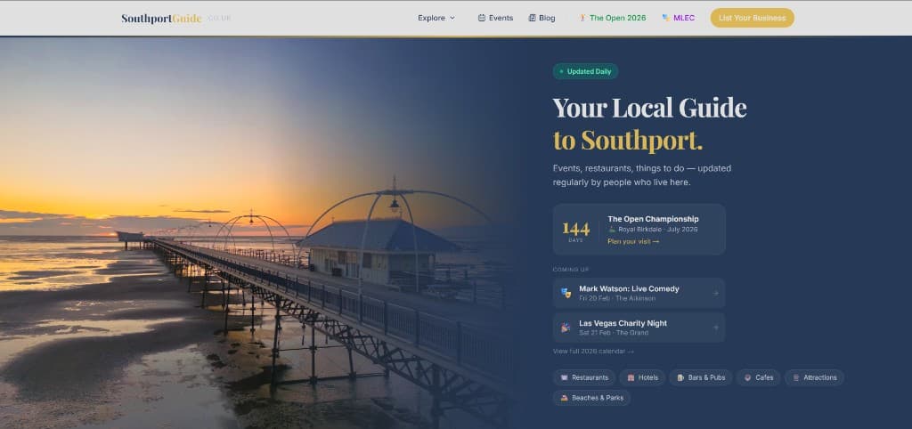 Southport Guide - Tourism Directory